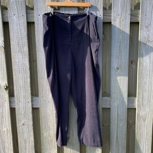 Classic Elements Women's size 22 Ultra Soft Black Dress Pants/Trousers